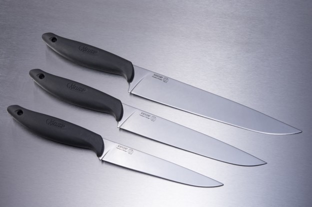 Precision Sharp Ergonomic Cutlery by Ergo Chef designed for top performance.